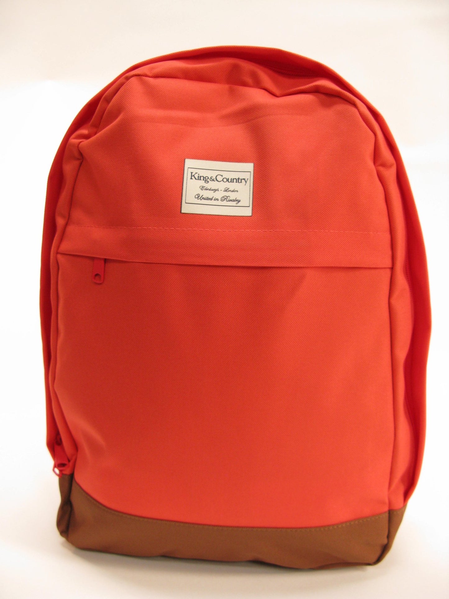 Pouch Rival Backpack - Coral/Tan - King & Country -