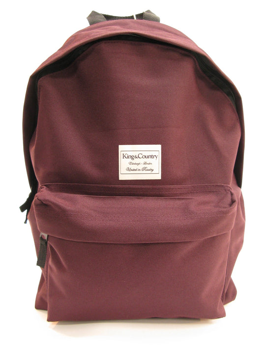 Essential Rival Backpack - Burgundy - King & Country -