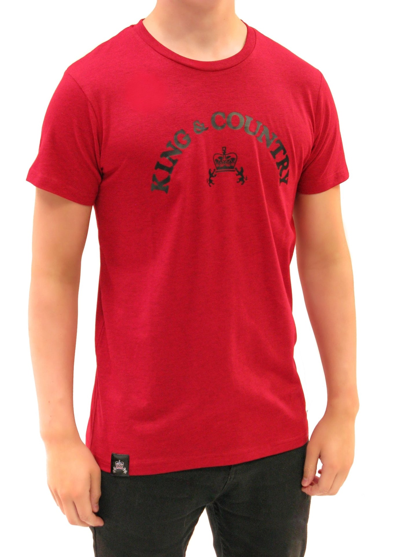 Rival T Shirt - Heather Red - King & Country - T Shirt