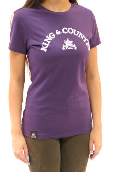 Rival T Shirt - Purple - King & Country - T Shirt