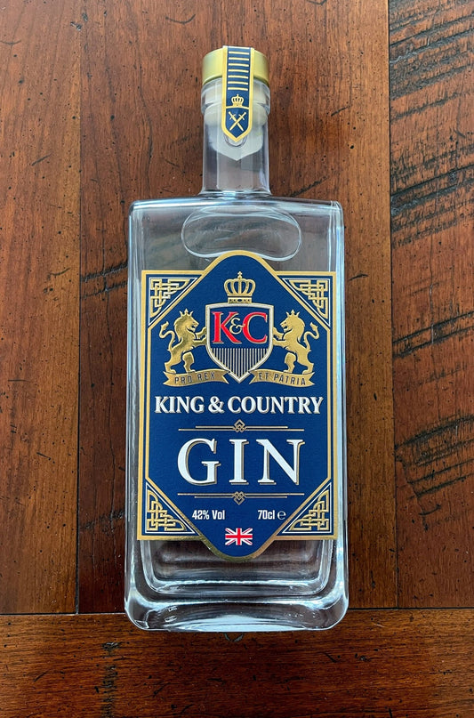 King & Country Premium Gin - Hand Crafted Gin. Made in Northumberland with UK Coastline Botanicals