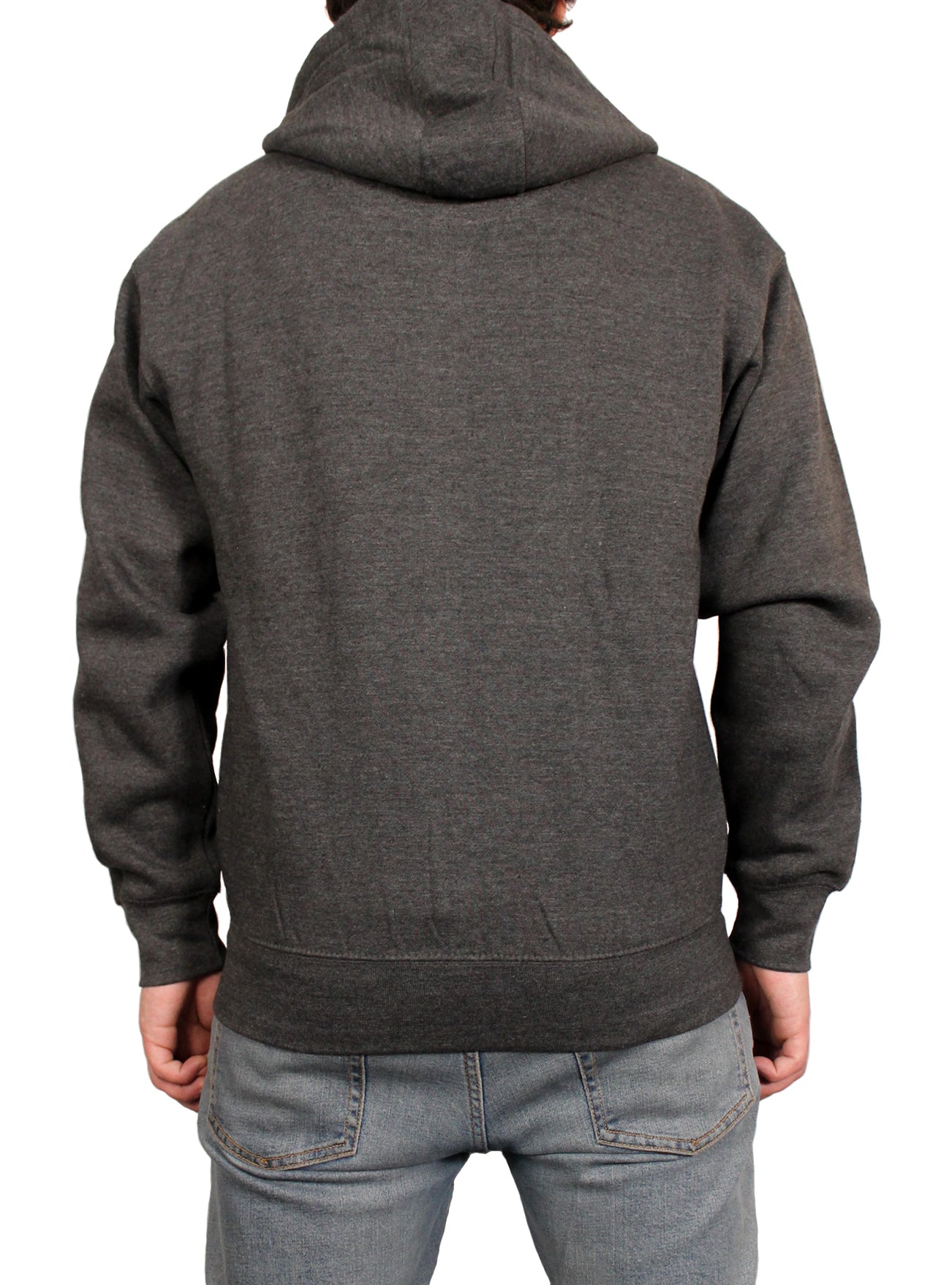 Original Logo Zip Hoody - Dark Grey - King & Country -