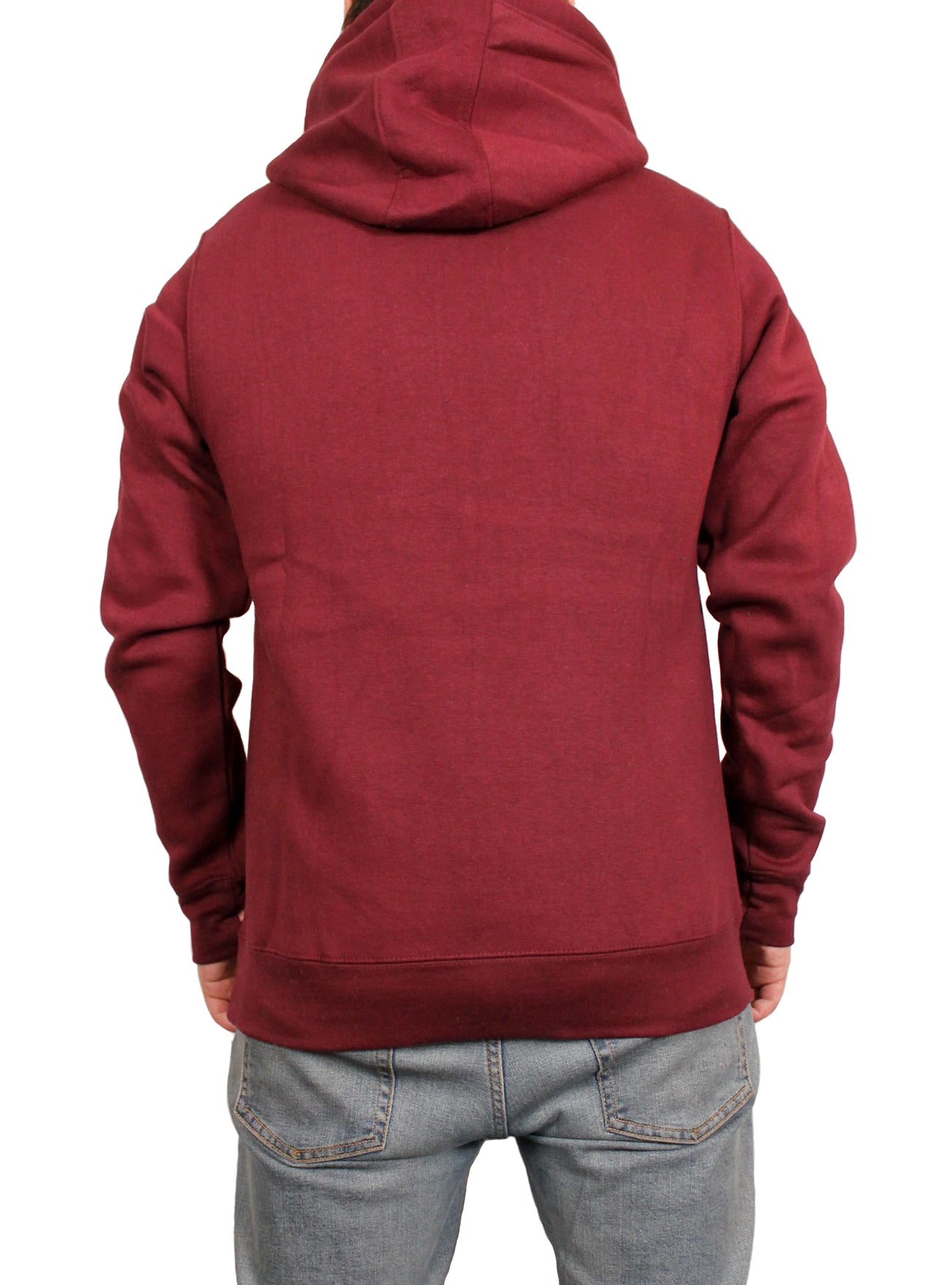 Original Logo Pullover Hoody - Claret - King & Country - Hoody