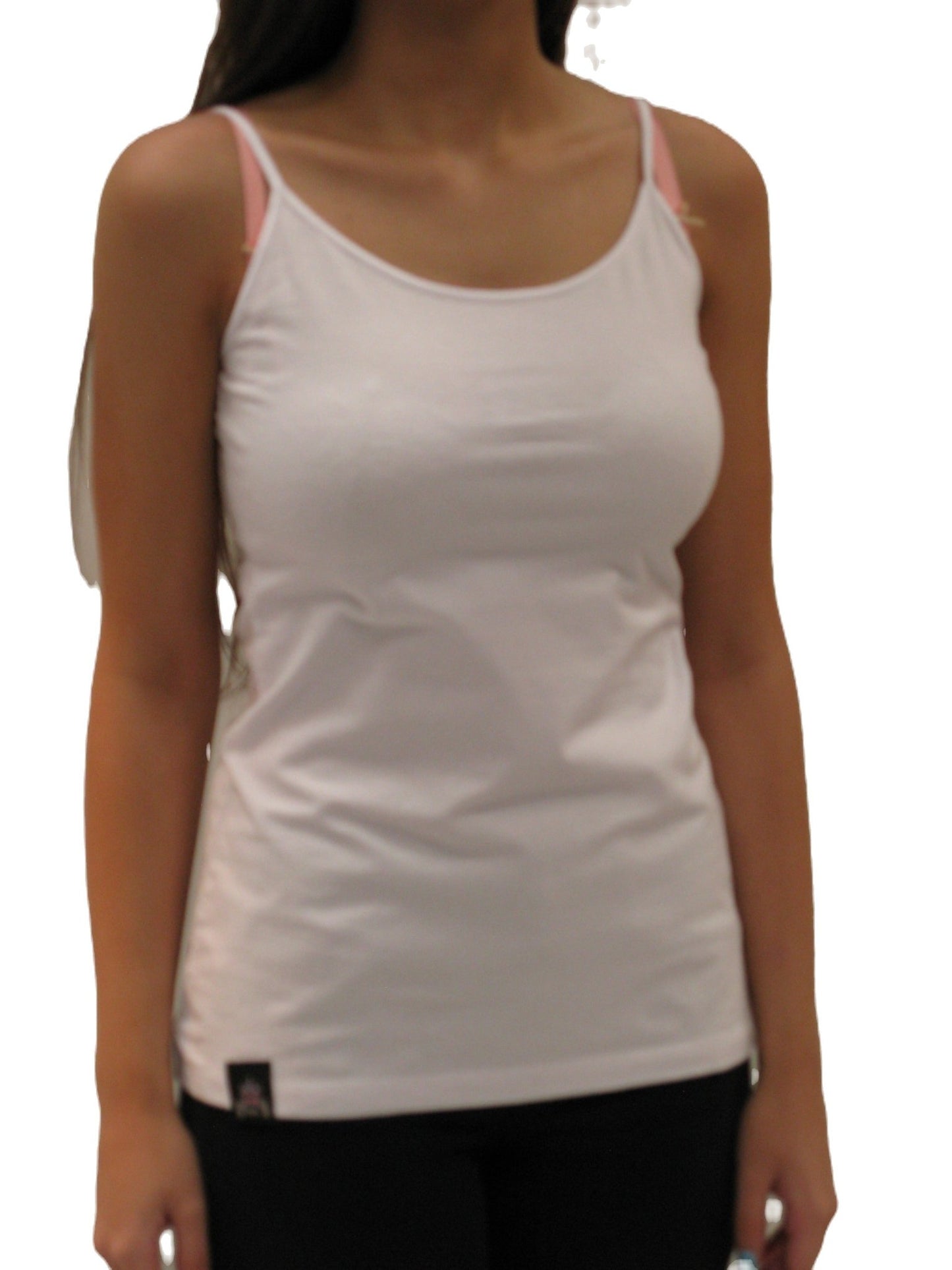 Essential Strappy Top - White - King & Country - T Shirt