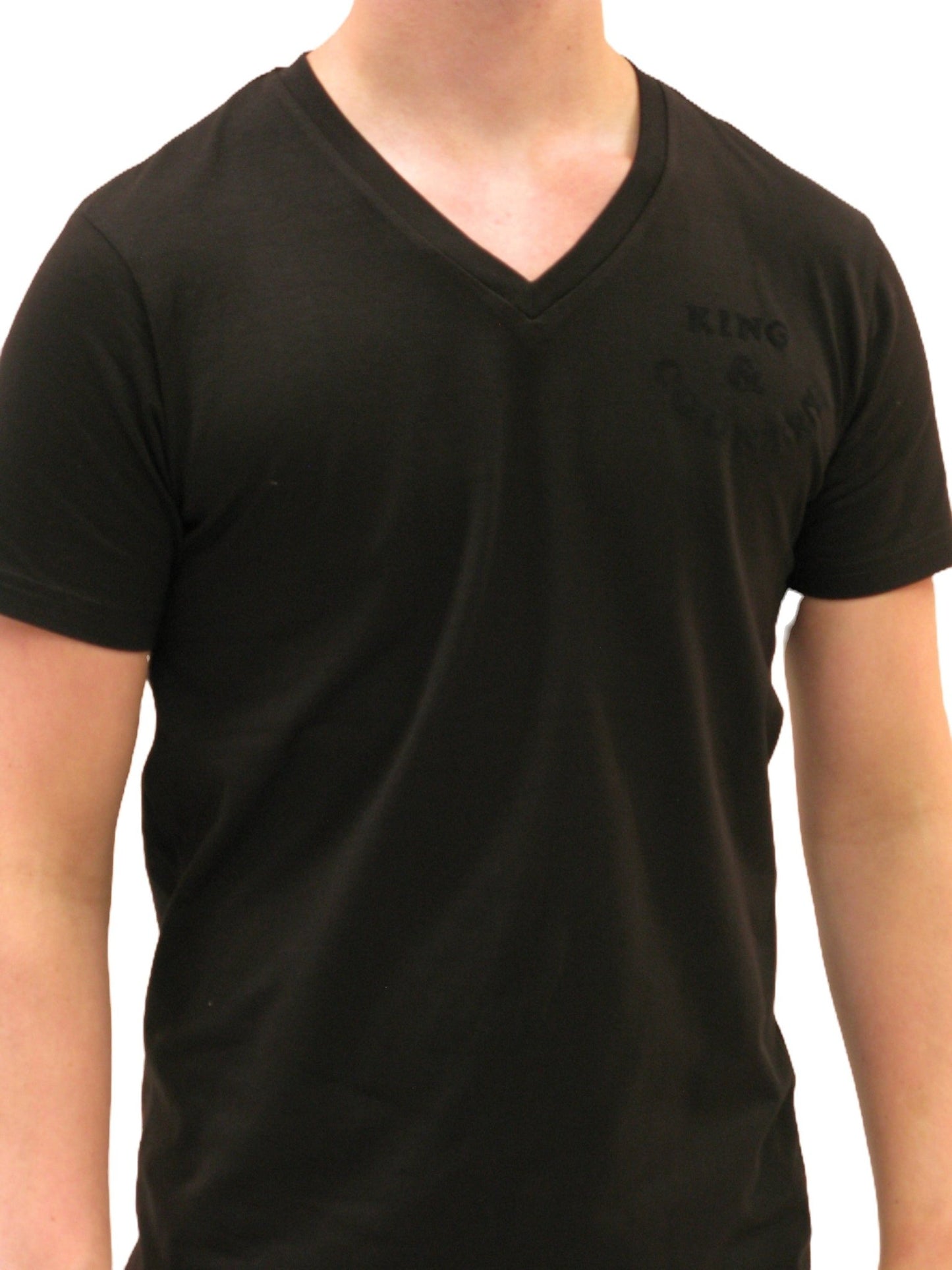 Rival V T shirt - Black - King & Country - T Shirt