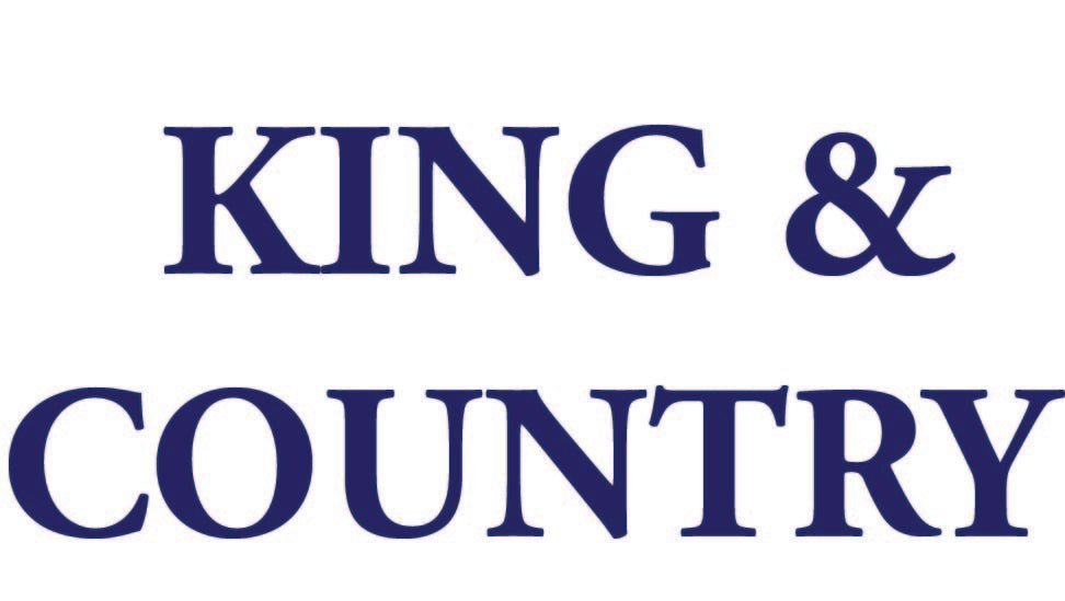 Rival Crest Logo Pullover Hoody - Dark Grey / - Gold - King & Country -