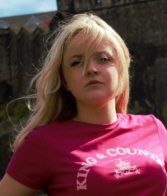 Rival T Shirt - Fucia - King & Country - T Shirt