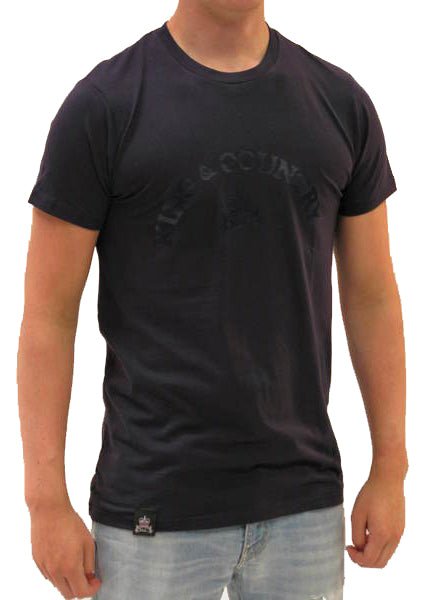 Rival T Shirt - Navy - King & Country -