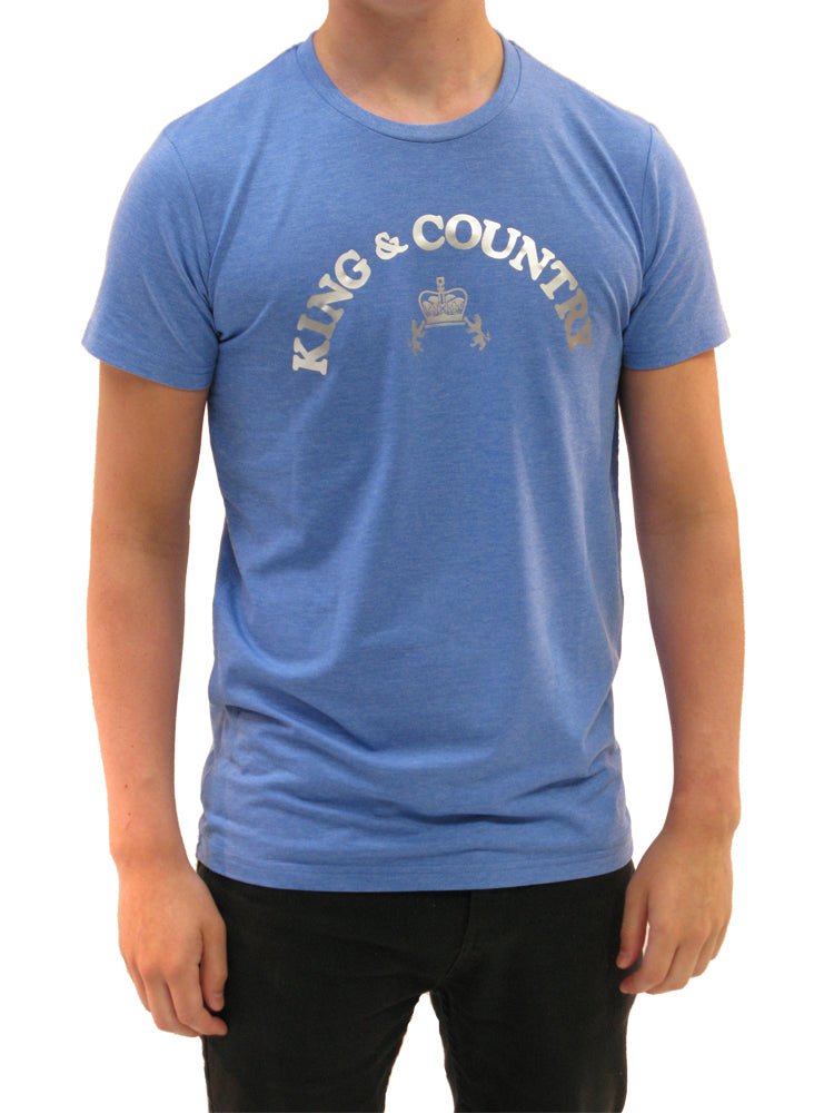 Rival T Shirt - Heather Blue - King & Country - T Shirt