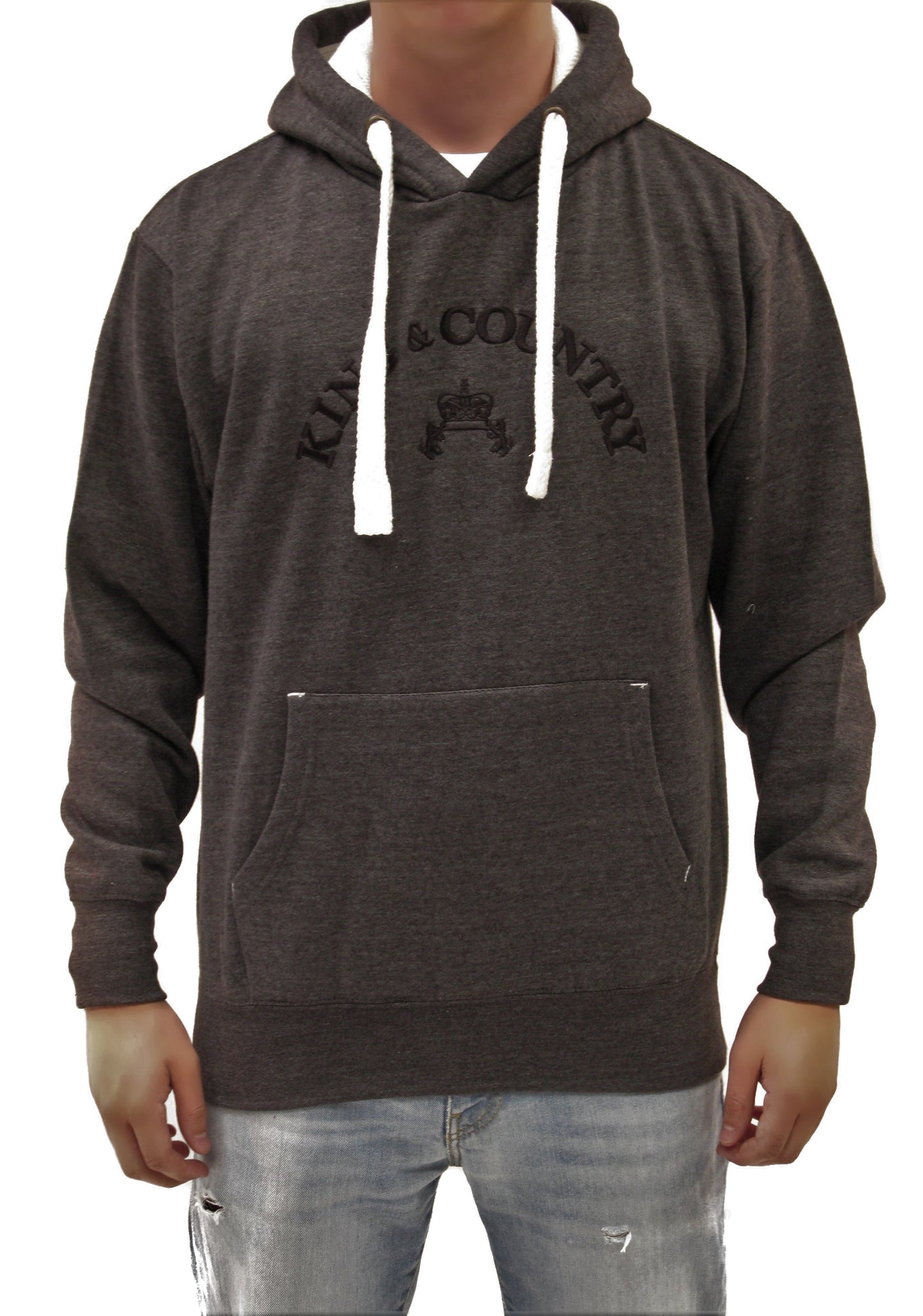 Rival Pullover Hoody - Dark Grey/Black