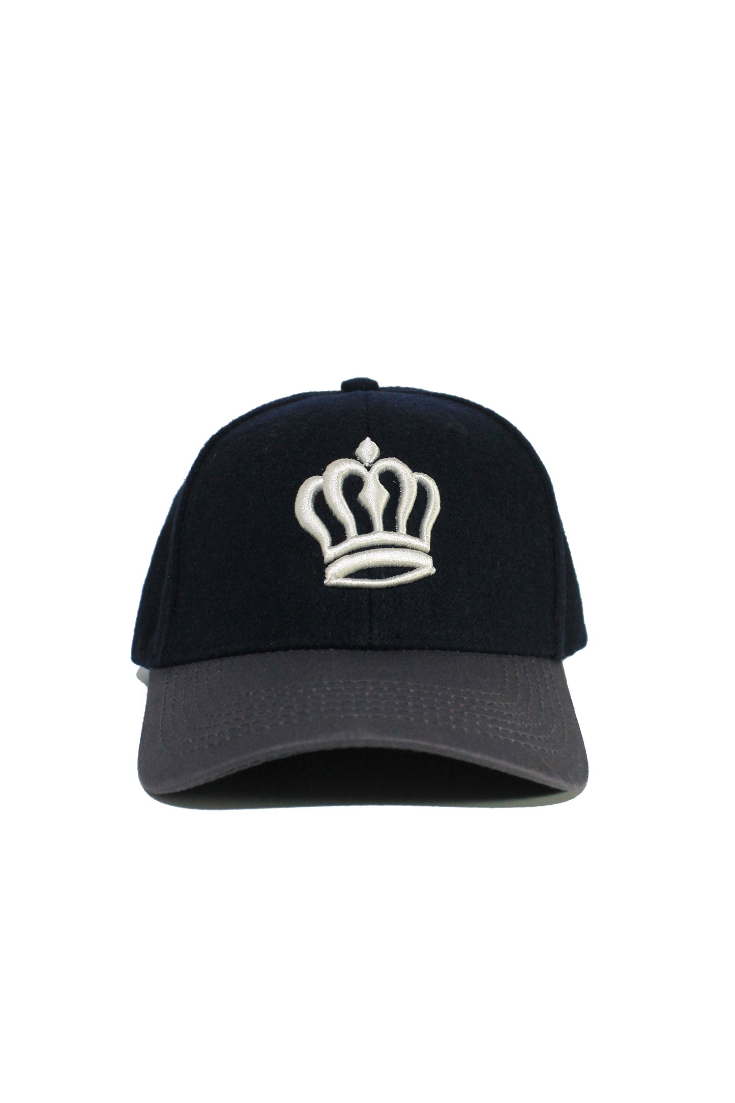 Crown Cap - Navy/Ecru