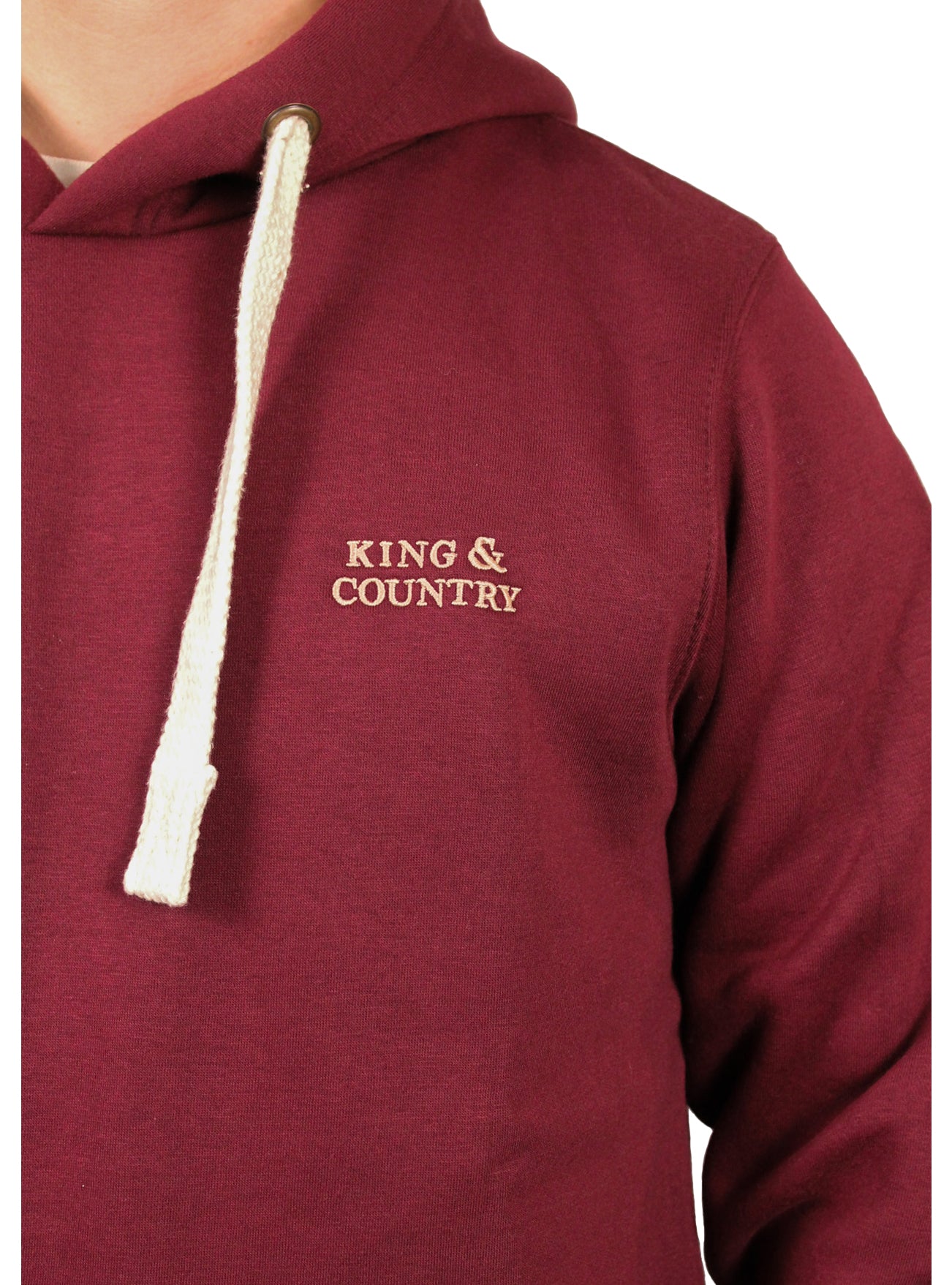 Original Logo Pullover Hoody - Maroon